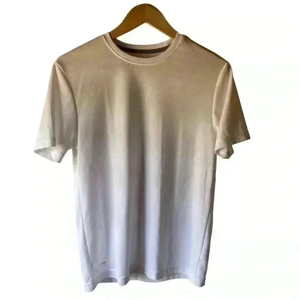 Athletic Works Quick Dry T-shirt Men’s White Crew-neck Short Sleeve S (34-36)